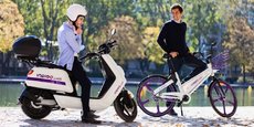 Indigo Weel va déployer 200 scooters électriques en complément des 600 vélos déjà présents à Bordeaux