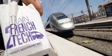 Le Train de la French Tech embarque des start-ups de la région Occitanie depuis Perpignan jusqu'à Madrid, en passant par Gérone et Barcelone.