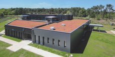 La Communauté de communes de Montesquieu vient de construire sur la Technopole le bâtiment Eurêkapôle d'une surface totale de 1.663m² pour un montant de 3,7 millions d'euros.