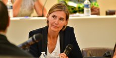 Anne-Sophie Carrier, lors d’une table ronde sur le thème « Construire une filière métiers du Grand-âge et de l’Autonomie sur la Métropole de Lyon ? » organisée à la Métropole de Lyon, en juin dernier.