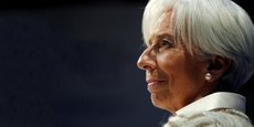 Christine Lagarde, la directrice générale du FMI, le 23 janvier 2019 au Forum économique mondial de Davos (Suisse).