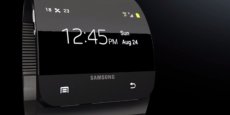 Photo concept de la futur montre connectée de Samsung / DR