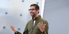 Début décembre, l'ingénieur d'origine indienne Sundar Pichai (en photo), déjà patron de Google, a été propulsé à la tête du groupe.
