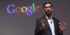 Sundar Pichai, ancien directeur général de Google depuis 2015, a été propulsé à la tête de la maison-mère Alphabet en décembre.