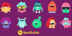 L'application Spotify Kids permet aux enfants d'accéder à 6.000 chansons - contre plus de 50 millions de titres pour la version adulte.