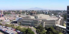 Siège de la Commission économique pour l'Afrique des Nations unies (CEA) à Addis Abeba.