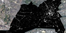 La Telescop a cartographié la ville de Nantes pour mesurer la pollution lumineuse urbaine de la métropole.