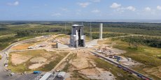 Le chantier de l'Ensemble de Lancement Ariane 6 (ELA4) a repris depuis le 21 avril avec des équipes basées en Guyane.