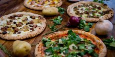 Les pizzas de Mongelli sont réalisées avec des produits issus de l'agriculture raisonnée, sans OGM, sans conservateurs et de saison.