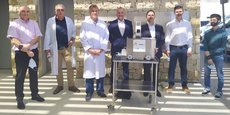 La commercialisation du robot décontaminant ReCOVery sera lancée au cours du mois de juillet.