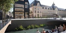Rennes Palais du Commerce : Citizers groupe FREY (mandataire), ENGIE (promoteur), MVRDV, Bernard Desmoulin (architectes)