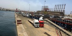 Port de Dakar, Sénégal.