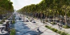 Voici à quoi pourrait ressembler le bas des Champs-Elysées dans quelques années.