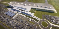Si tout se déroule comme prévu, le chantier l'aéroport de Lille-Lesquin devrait démarrer l'année prochaine. Extension vers l'Ouest de l'aérogare, espaces arrivées et départs différenciés, parkings étendus et mises aux normes sont au programme.
