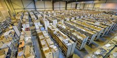 L'entrepôt de SDS, à Blanquefort (Gironde), où sont stockées plus de 30.000 références de pièces détachées sur 9.000 m2.