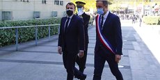 e 19 avril 2021, Emmanuel Macron était en déplacement à Montpellier et rendait visite à l'Hôtel de police aux côtés de Michaël Delafosse, maire de Montpellier.