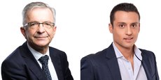 Face à François Bonneau (PS) (à gauche, sur la photo) qui brigue un troisième mandat, Aleksandar Nikolic, candidat du Rassemblement national, souhaite incarner la nouveauté en politique dans le Centre Val de Loire.