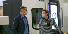 Arnaud Mascarell, le CEO de Fineheart (à gauche), lancera les essais cliniques chez l'humain de sa pompe cardiaque en 2022.