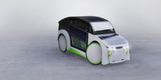 Le véhicule élaboré par la startup charentaise Midipile se pose à la croisée du vélo et de la voiture individuelle.