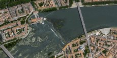 De premières images de la Ville de Toulouse capturées par Pléiades Neo avec une résolution de 30 centimètres ont été dévoilées début août par Airbus.