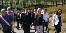 À l’occasion d’un déplacement en Ardèche, le jeudi 26 août, la ministre de la Transition écologique, Barbara Pompili, est venue réaffirmer le rôle du label bas-carbone pour soutenir la restauration des forêts incendiées et annoncer le lancement d'un plan d’action pour dynamiser le développement de ce label dans les 6 prochains mois.