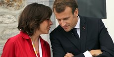 La présidente (PS) de Régions de France et le président de la République Emmanuel Macron à Mongie (Hautes-Pyrénées) en 2018.