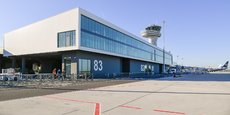 La nouvelle jetée internationale de l'aéroport de Bordeaux-Mérignac.