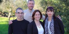 L'équipe de Focus Santé autour du docteur Céline Jardy-Triola, cofondatrice et présidente de l'entreprise.