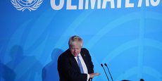 Photo d'illustration : le Premier ministre britannique Boris Johnson s'exprime lors du Sommet des Nations Unies sur l'action pour le climat 2019 au siège des Nations Unies à New York, le 23 septembre 2019.