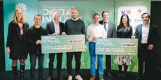 Papkot et Green Tech Innovations, lauréats du Digital InPulse 2021 à Strasbourg, dernière étape du tour de France.