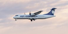 Air Corsica, qui renouvelle sa flotte de turbopropulseurs ATR 72, est le client de lancement du nouveau moteur d'ATR, le PW127XT de Pratt & Whitney Canada.