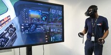Collins Aerospace utilise des outils de réalité virtuelle pour visualiser sa suite avionique.