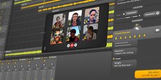 La plateforme collaborative en ligne My Shared Studio permet à des musiciens de réaliser des enregistrements sans être tous ensemble dans un studio.