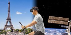 Perform VR commercialise la solution Fit Immersion qui permet de profiter de parcours motivants en réalité virtuelle pendant la pratique de sport indoor.