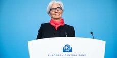 Christine Lagarde, président de la Banque centrale européenne (BCE).