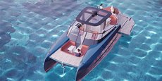 A Sea Venture Yachting, basée à Canet-en-Roussillon (Pyrénées-Orientales) est en voie de concrétiser son projet : la construction de Seavy 11, catamaran de luxe de 11 mètres de long.
