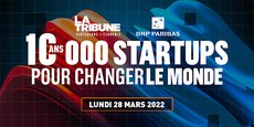Découvrez les 51 startups de 2022 primées par La Tribune, et parmi eux les 10 grands gagnants 2022 le 28 mars à 19h au Grand Rex de Paris et en direct sur latribune.fr