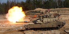 Les Etats-Unis ont promis en tout 31 chars Abrams à l'Ukraine, équipés de munitions à uranium appauvri de 120 mm.