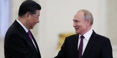Le président chinois Xi Jinping et son homologue russe Vladimir Poutine, lors d'une rencontre à Moscou en juin 2019
