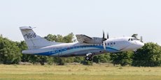 ATR estime le marché à 150 à 200 appareils pour l'ATR 42-600 STOL, qui a réalisé son premier vol