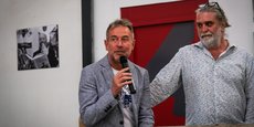 Louis Cacciuttolo, le fondateur de VRrOOm, aux côtés de Pierre Rocca, cofondateur de l'Idem, le 23 mai 2022.