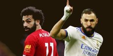 Mohamed Salah et Karim Benzema vont tenter de décrocher un troisième titre avec leur équipe cette saison.