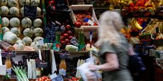 Les prix alimentaires ont augmenté de 9,8% sur un an en janvier après 9,3% en décembre 2022.