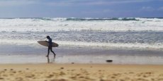 La nouvelle zone d'activités dédié aux entreprises du surf et de sport de pleine nature sera située entre le lac de Lacanau et la plage de Lacanau Océan.