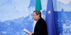 Mario Draghi au G7 en Bavière fin juin 2021.