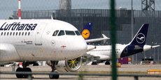 Le personnels au sol de Lufthansa réclament aussi des hausses de salaire.