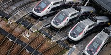 La SNCF a annoncé un trafic quasi normal pour ses TGV Inoui sur les axes Nord, Est et Atlantique.