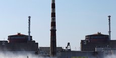 La centrale nucléaire de Zaporijjia dans le sud-est de l'Ukraine.