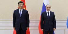 Xi Jinping et Vladimir Poutine à Samarcande le 15 septembre 2022.