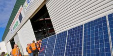 L'usine de traitement des panneaux photovoltaïques avait été inaugurée en septembre 2022 à Saint-Loubès.